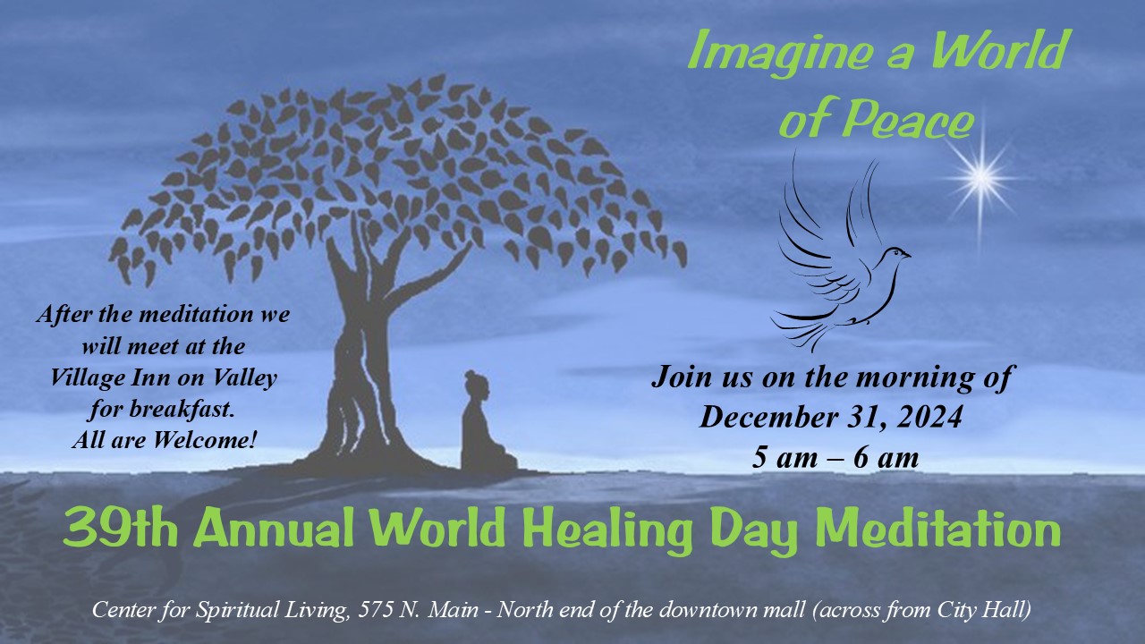 World Peace Meditation Dec 31 2024